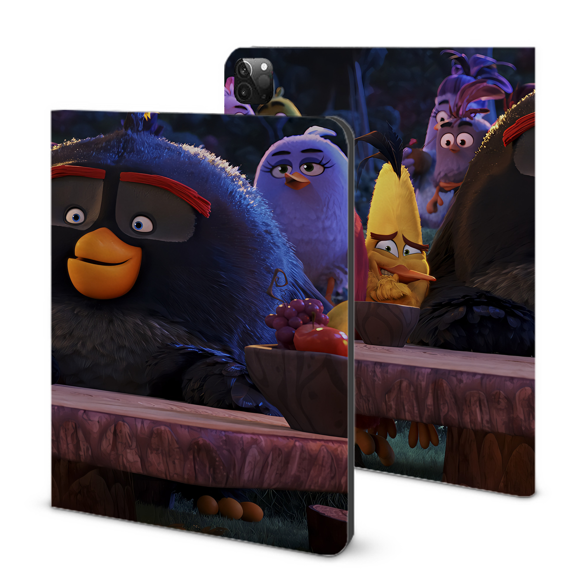 （画像用） Angry Birds アングリーバード IPadケース ペンホルダー付き ブックスタイルデザイン